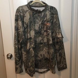 Men’s 3XL Sitka Core Heavyweight Zip T